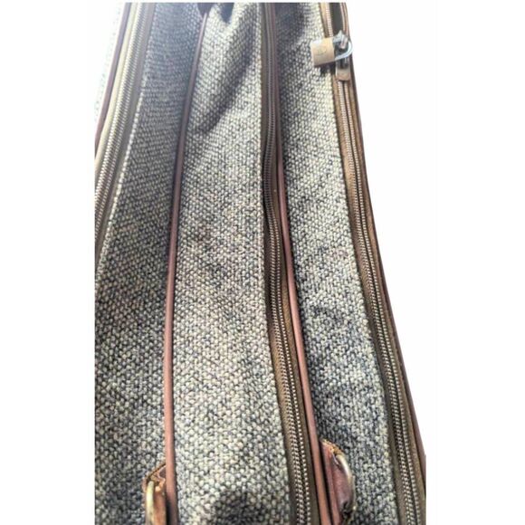 HARTMANN Vintage Tweed And Leather Overnight Weekender - Picture 10 of 14